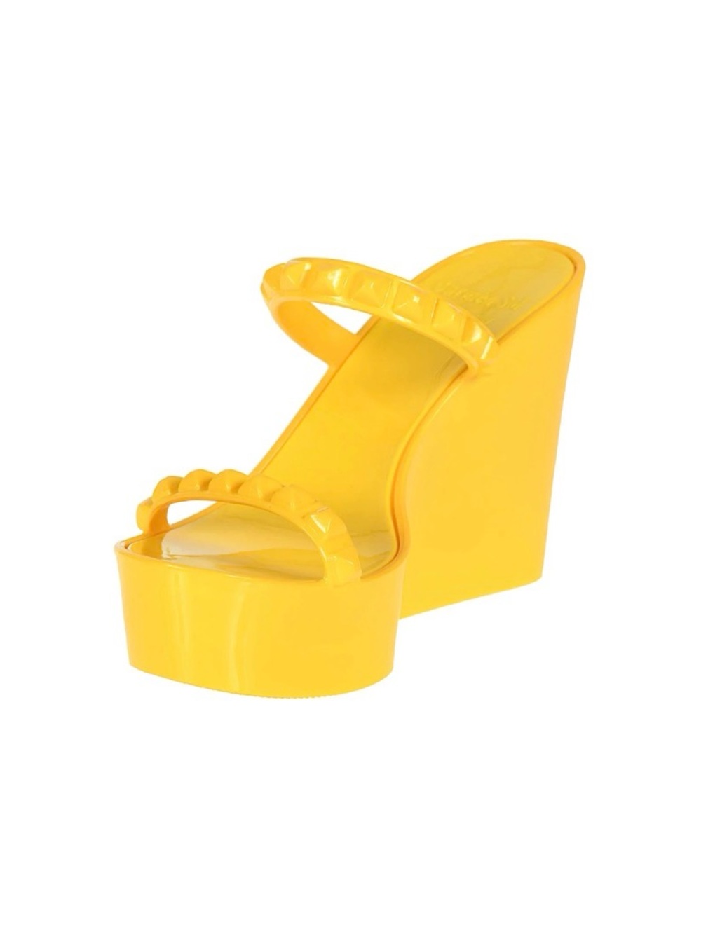 Carmen Sol Yellow Platform Sandals
